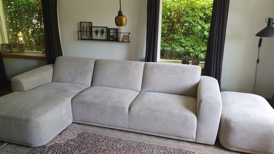Image 1 of Zgan hoekbank Eijerkamp met losse hocker