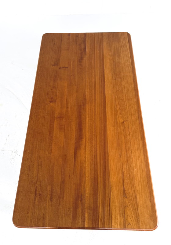 Image 1 of Tavolino da caffè vintage in teak danese XL anni &#39;70