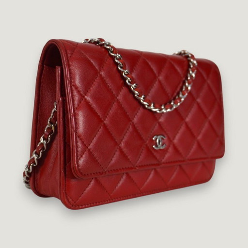CHANEL PORTEMONNEE AAN KETTING