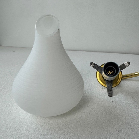 Image 1 of LOTTO DI 3 VECCHIE APPLIQUE VINTAGE IN OPALINE