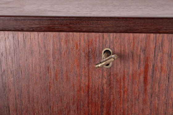 Scrivania Segretario Scandinavo in Teak 1960. – Scrivanie, Legno (photo 7 of 14)