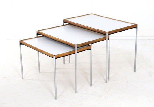 Lämmle & Co Mimiset nesting tables met omkeerbaas blad 