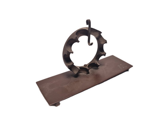 Art Deco Clock Stand, Sweden, 1900s – Bronze (photo 3 of 10)