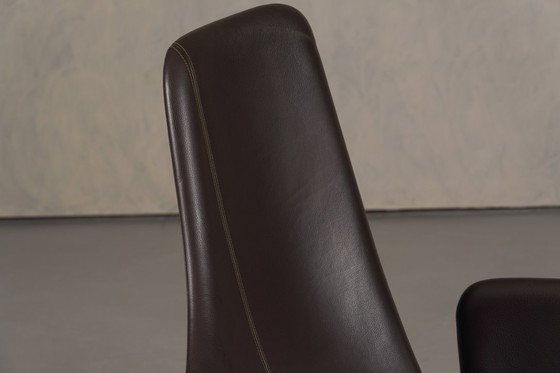 Image 1 of Fjord Lounge Chair und Pouf von Patricia Urquiola für Moroso, Italien, 2000er Jahre