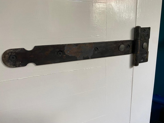 Image 1 of Kast Loods 5 wit hout - kledingkast, boekenkast, servieskast