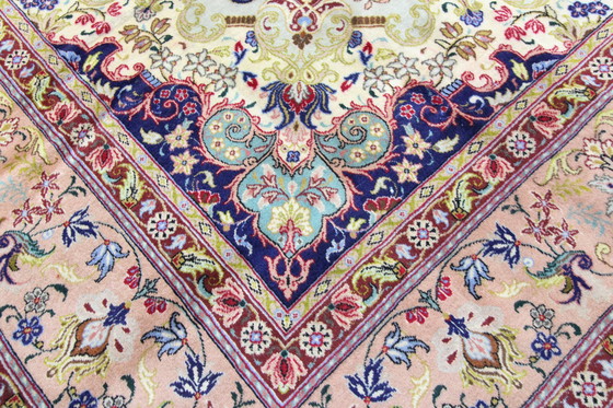 Image 1 of Origineel handgeknoopt Perzisch tapijt Tabriz 40 Raj Fijn 387 X 300 Cm Topconditie