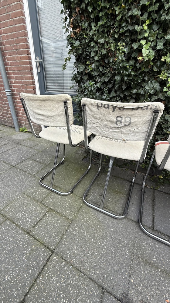 Image 1 of 6 sedie Gispen modello 107