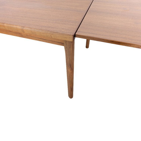 Image 1 of Table de salle à manger extensible Jalk Grete originale, style milieu du siècle, teck de Glostrup