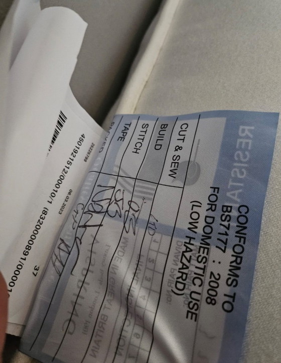 Image 1 of Vispring Lana Boxspring 180x210 - Suede - Limited Edition