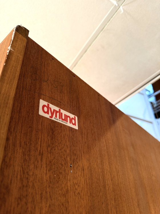 Vintage XL Teak Highboard, Dyrlund '80 – High Boards, Wood (photo 13 of 15)