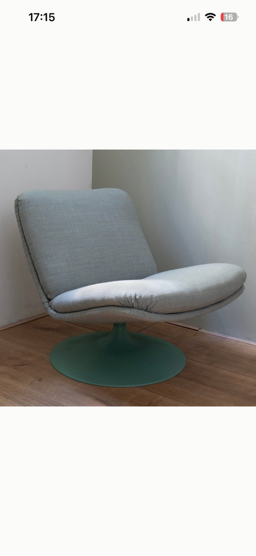 Artifort Fauteuil F504 Bekleed Met Kvadrat Remix 3 – Wool