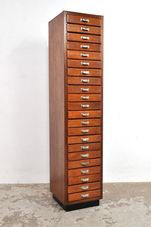 Vintage chest of drawers bicycle maker, 1930s