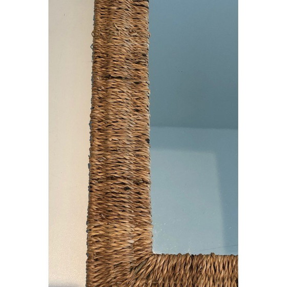 Image 1 of Vintage rope wall mirror, 1970