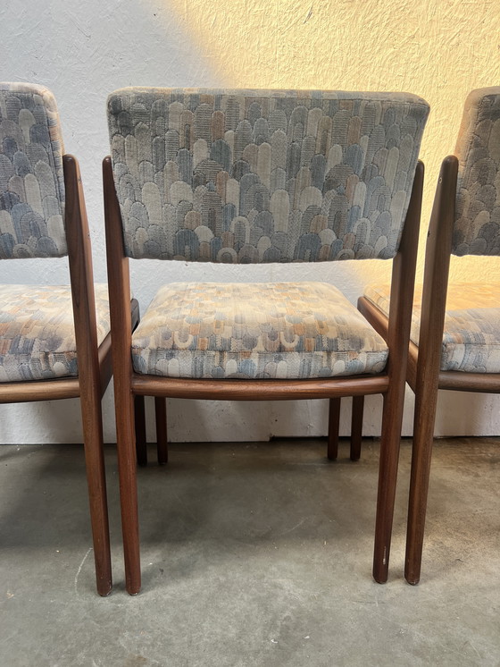 Image 1 of Quatre rares chaises de salle à manger d'époque, modèle 641p, Rudolf Glatzel pour Thonet