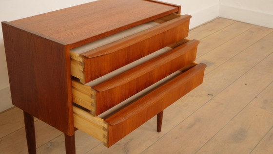 Image 1 of Commode vintage | 3 tiroirs | Table de chevet