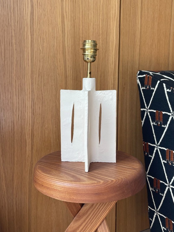 Image 1 of French Contemporary Ceramic Lamp, "L 04" by Renzo Maar