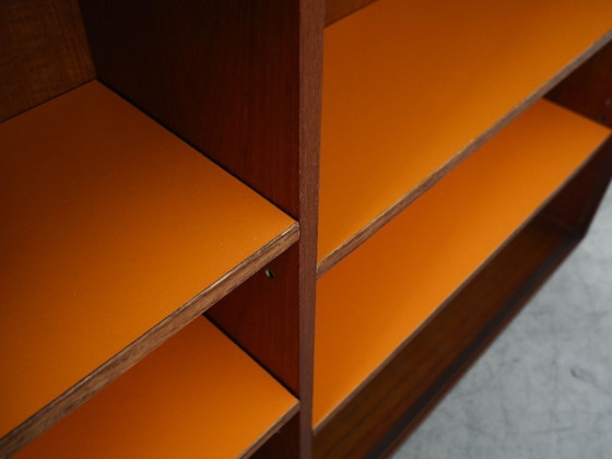 Image 1 of Teakhouten boekenkast, Duits ontwerp, jaren 70, vervaardigd door RT Möbel