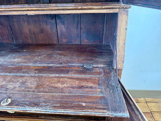 Image 1 of Bureau d'écriture en pin du 19ème siècle