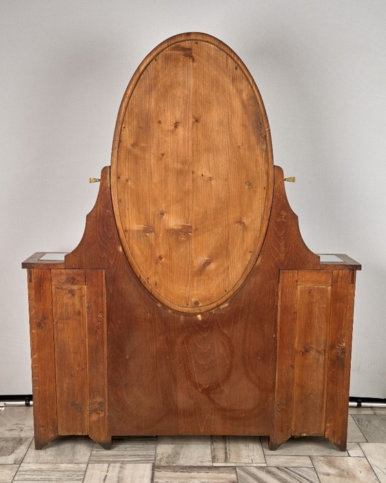 Image 1 of Antieke houten kaptafel, jaren 1920, Tsjechoslowakije