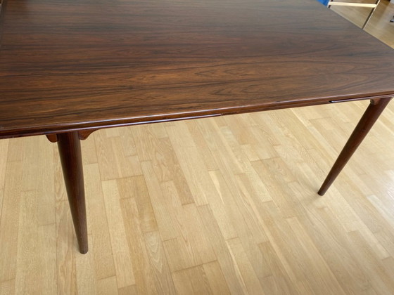 Image 1 of Rosewood dining table designed by Arne Vodder