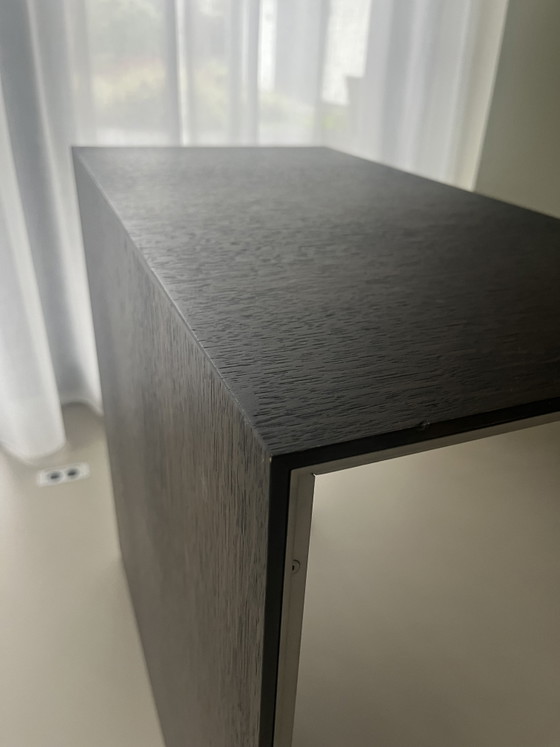 Arco Set Up Tavolino (Mogano) – Tavolini, Wood, Aluminium (photo 6 of 7)