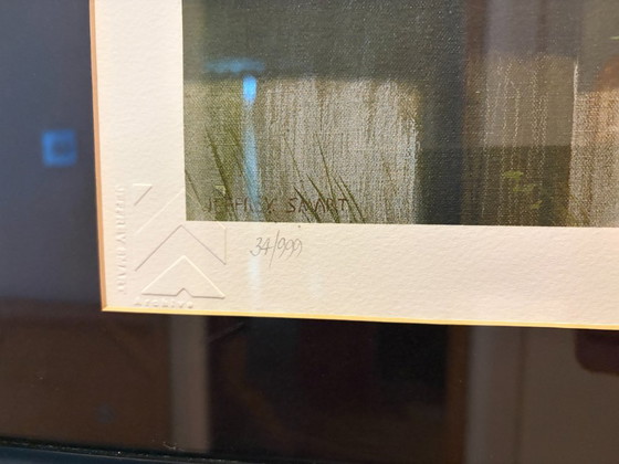 Image 1 of Jeffrey Smart – "Mattina, Yarragon Siding" (Stampa d'archivio in edizione limitata con cornice)
