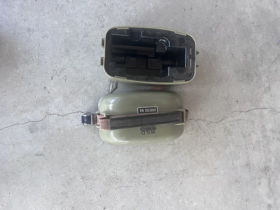 Vintage Wild Heerbrugg N10-141341 – Spirit level + tripod + original case – Decorative Objects, Metal, Wood (photo 13 of 14)