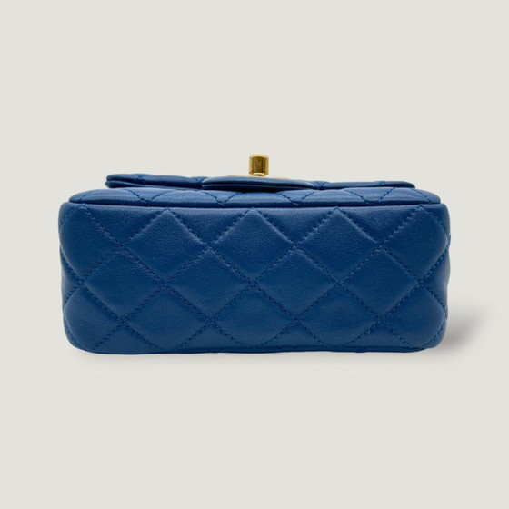 Image 1 of Chanel Square Mini Pearl Crush Bag