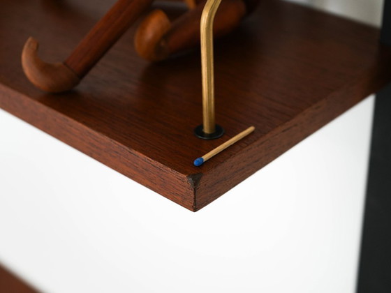Image 1 of Teak wall unit PS System, Danish design, 1960s, manufactured by Randers Møbelfabrik