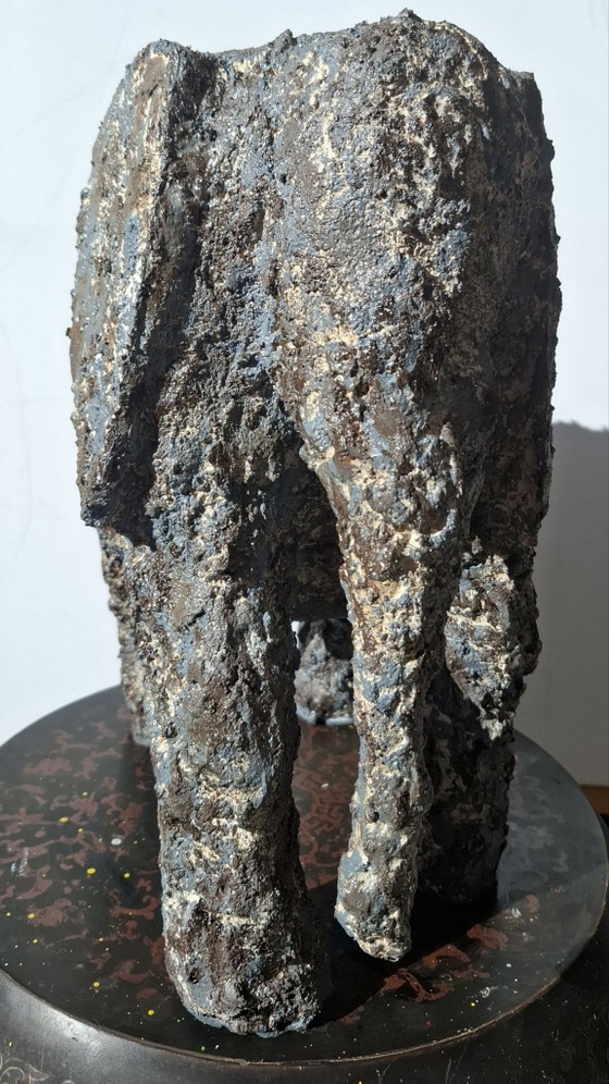 "ELEFANTE" – van de Velde, Sculture, Pietra, Carta (photo 11 of 12)