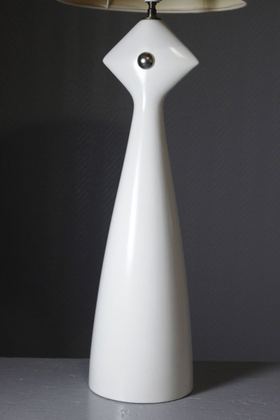 Kostka France - Large Post-Modernist Ceramic Design Lamp 1990s – Table lamps (photo 4 of 11)