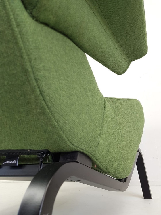 Image 1 of Vintage Archi Armchair Ligne Roset Wool Green Plough Wool Plough