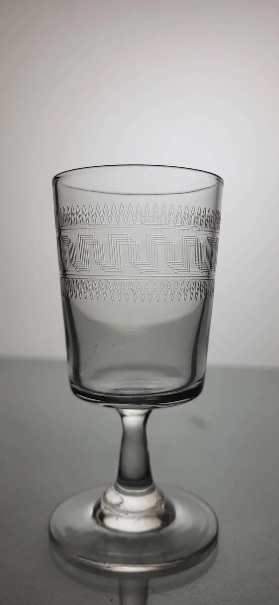 11 Greek-style mulled wine glasses – Glass & Decanter, Crystal (photo 2 of 5)