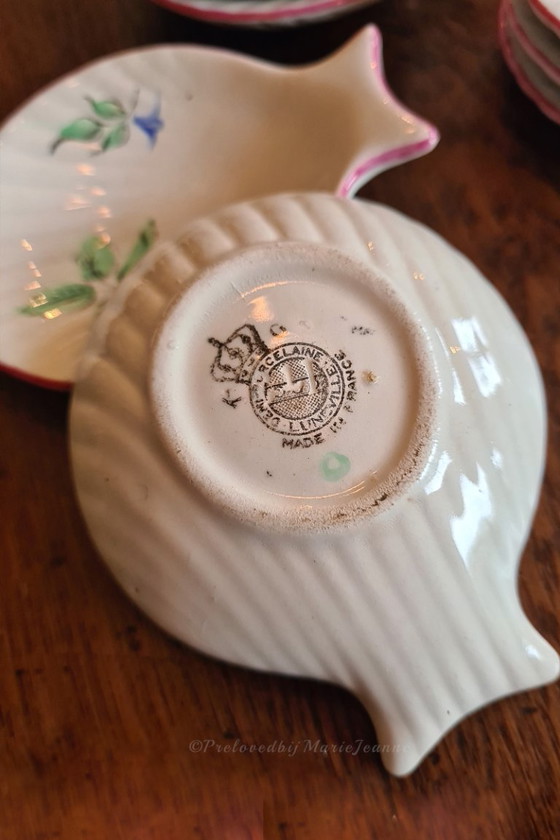 Image 1 of 8x Peceras de semiporcelana K&G Lunéville