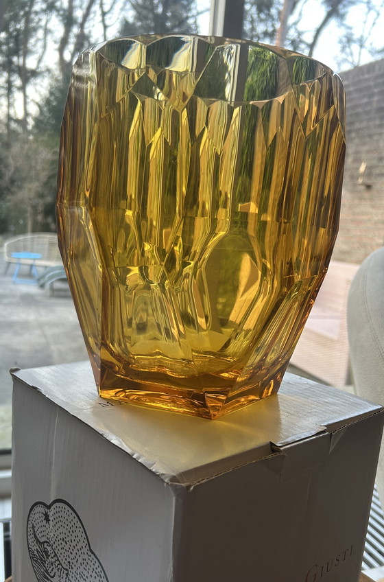 Image 1 of MariolucaGiusti Secchiello per vino giallo-oro, design italiano