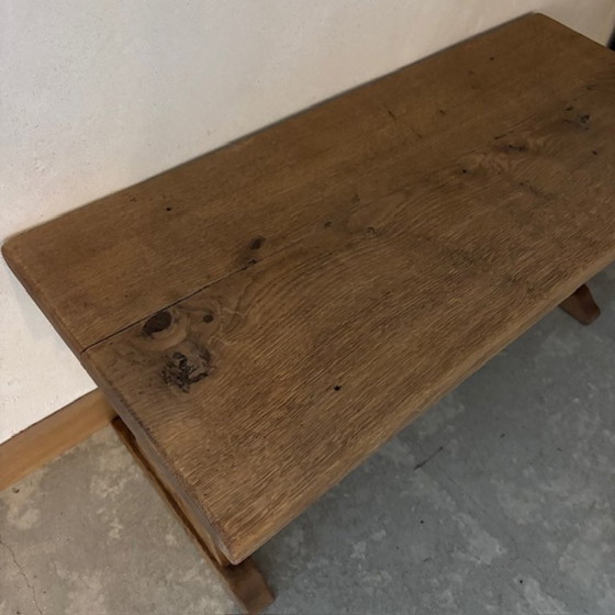 Rustikale Holzbank, Bänke, Braun, Rustic (Foto 3 von 7)