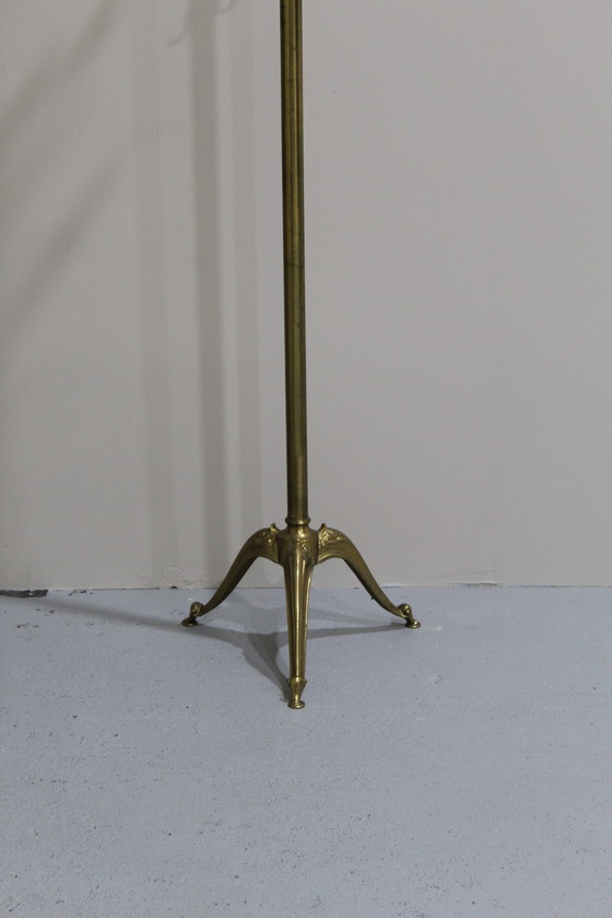 Image 1 of Vintage Standing Coat Stand, Wardrobe - Brass