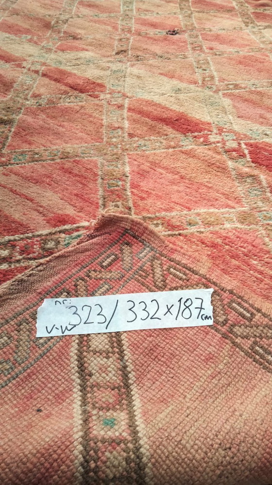 Image 1 of Handgeknoopt Berber kleed wol 332x187cm