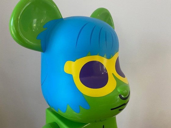 Image 1 of Bearbrick Keith Haring Andy Mouse Warhol 1000% MEDICOM toys
