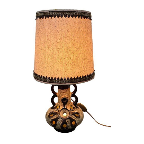 Lampada da tavolo Vintage Fat Lava della Germania Ovest – Lampade da tavolo, Ceramica (photo 4 of 6)