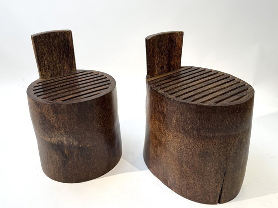 Image 1 of Sedie Stump - Red Palm