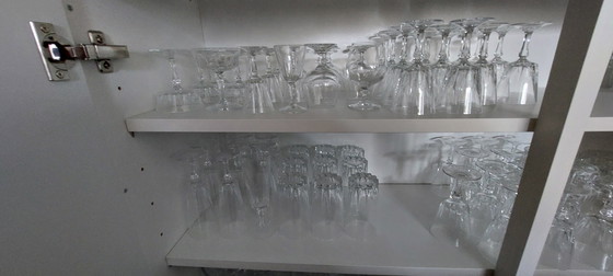 Image 1 of Vintage crystal glass dinnerware