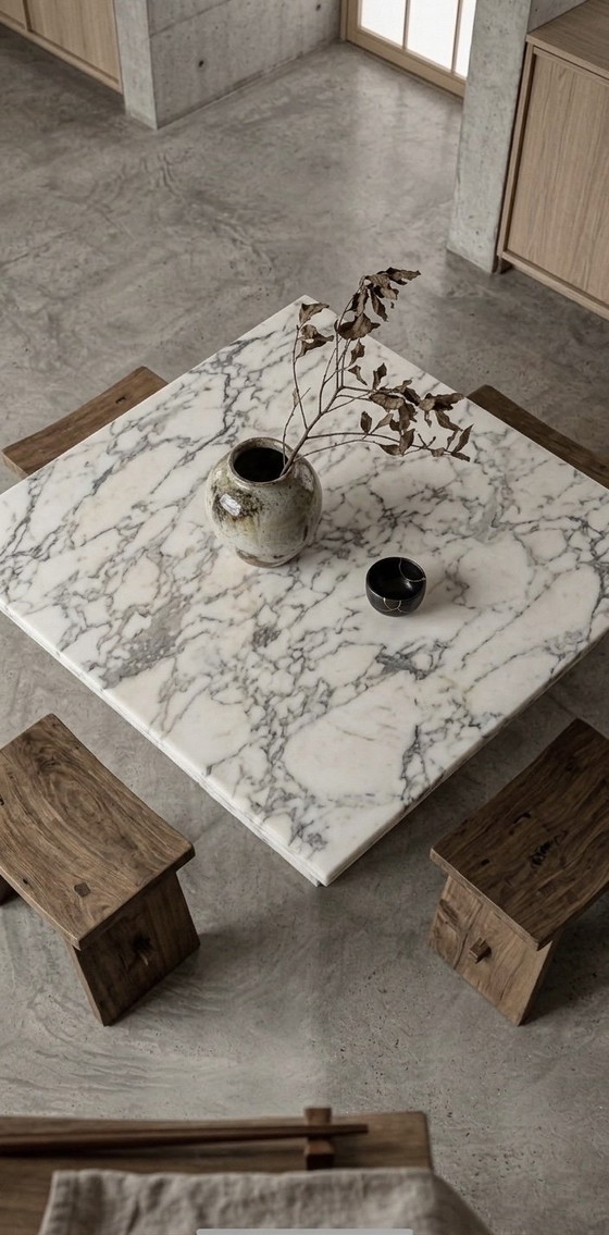 Image 1 of Marble Dining Table