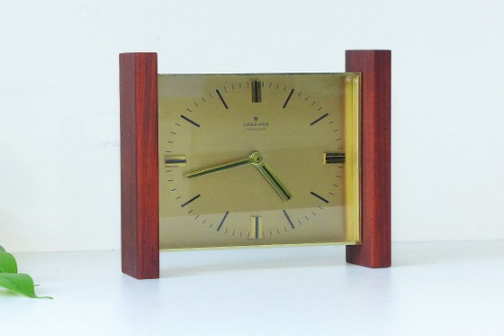 Vintage Junghans resonic Mantel Clock, 60s 70s – Brass (photo 7 of 8)