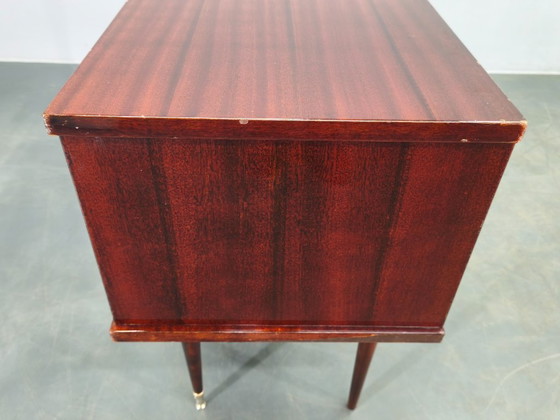 Image 1 of Italian Midcentury Sideboard 1950s High Gloss Cabinet Vintage