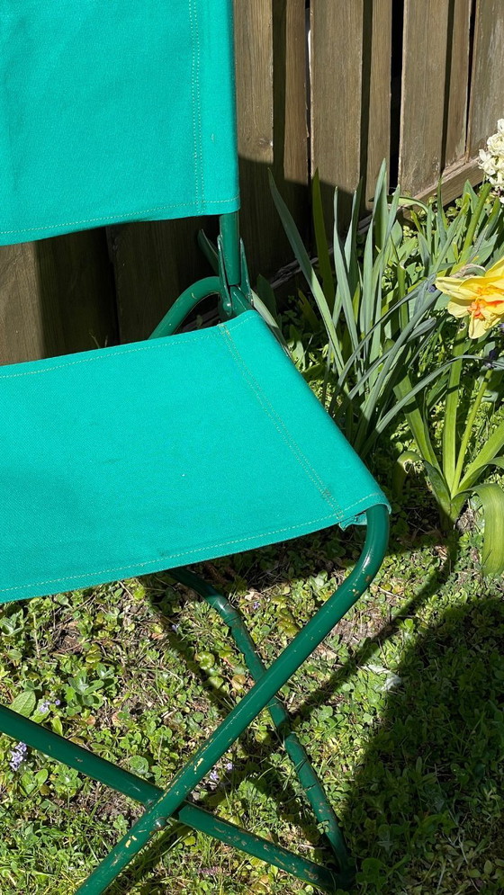 Image 1 of CHAISE pliante CAMPING Vintage