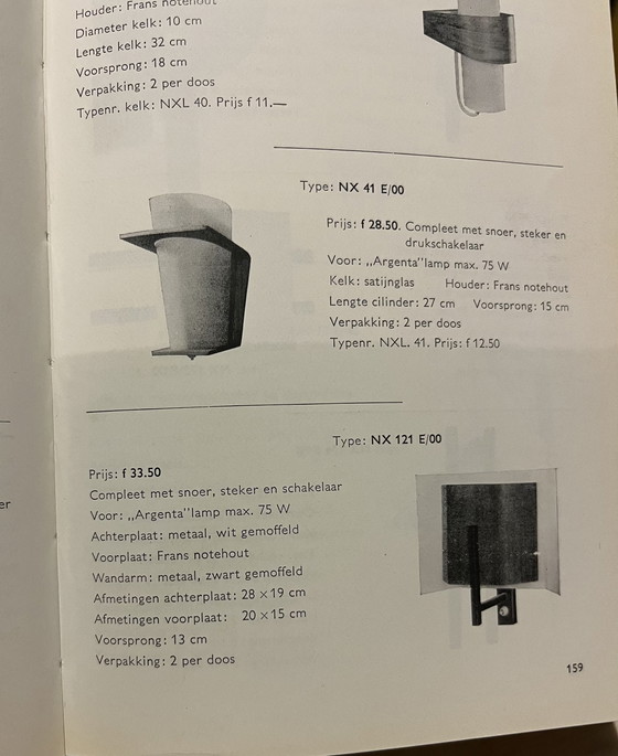 Image 1 of Kalff wall lamp Philips