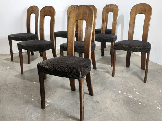 Postmodern High Back Dining Chairs – Wood (photo 2 of 6)