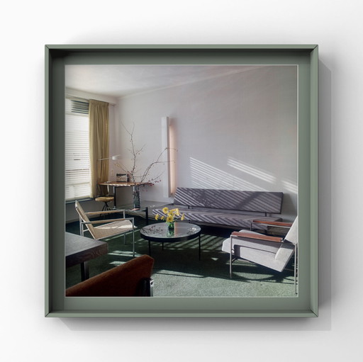 1x Wohnzimmer/Salon aus der Mitte des 20. Jahrhunderts, Niederlande, 1964 | Martin Visser