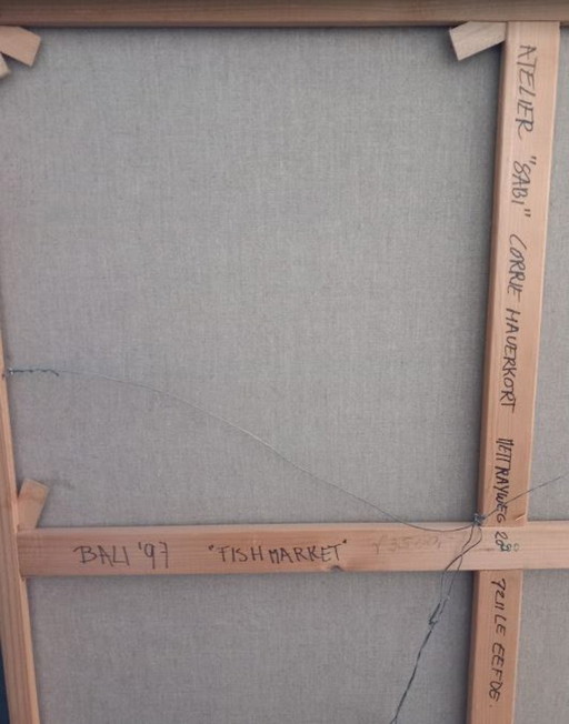 Peinture expressionniste « Bali »